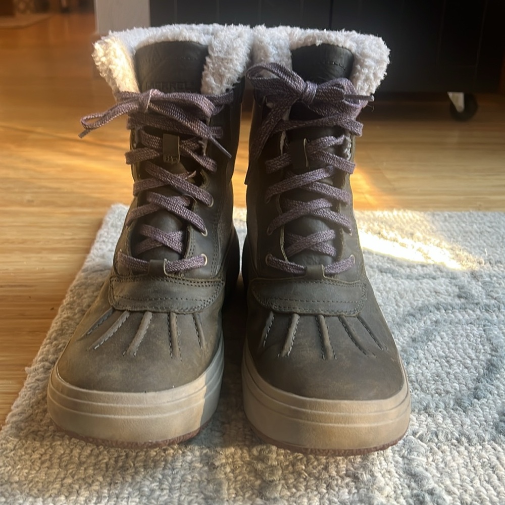 Merrell Women’s Mid Lace Waterproof Boots